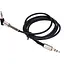 AUX кабель SP-255 TRS 3.5 - TRS 3.5 1 м без упаковки чорний - мініатюра 1