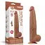 Фаллоимитатор LoveToy Sliding-Skin Dual Layer Dong King Sized 34 см коричневый - миниатюра 22