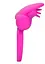 Виброкольцо CalExotics Dual Clit Flicker Enhancer 6х3.7 см розовый - миниатюра 4