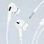 Навушники Usams EP-41 з мікрофоном (3.5mm/1.2m) Білий - мініатюра 4