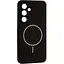 Чохол DK Luxury Silicone Case with MagSafe для Samsung Galaxy S25 Plus Black [132170] - мініатюра 1