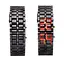 Часы-браслет Led Watch Iron Samurai Черный с красными светодиодами (IBW012BR) - миниатюра 8
