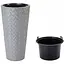 Горщик для квітів Form-Plastic Makata Slim-30 25 л сірий (2830-055) - мініатюра 1