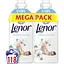 Кондиціонер для білизни Lenor Sensitive Cotton Freshness 2.478 л (2 шт. x 1,239 л) - мініатюра 1