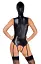 Костюм БДСМ Bad Kitty Naughty Toys Body With Head Mask XL чорний - мініатюра 2