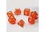 Набір кубиків Transparent 7 Dice Set - Orange , 7 шт. (g7dtran03) - мініатюра 2