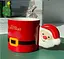 Новогодняя кружка Olens 8030-296 Сладкий год с декоративной ручкой керамика 350 мл Красная - миниатюра 2