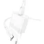 Мережевий зарядний пристрій з кабелем Borofone BA72A Spring single port QC3. 0 charger set(Type-C) 18W білий - мініатюра 1