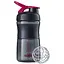 Шейкер спортивний BlenderBottle SportMixer Flip 20oz/590 мл Black/Pink (SM 20oz Black/Pink) - мініатюра 1