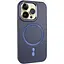 Шкіряний чохол Epik SnapCase with MagSafe для Apple iPhone 15 Pro Max 6.7 Dark Blue - мініатюра 1