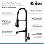 Змішувач для кухні Kraus Artec Pro KPF-1603MBSB Чорний - мініатюра 5