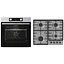 Комплект духовка электрическая Gorenje BO6737E02XK + варочная поверхность газовая G642ABX нержавеющая сталь - миниатюра 1