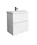 Тумба Мойдодир Grin 65-U с умывальником Fenova 65 Белый - миниатюра 4