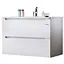 Тумба підвісна Sanwerk Ера Air 70 Білий з умивальником Qtap (MV0000855) Білий - мініатюра 1