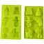 Форма силіконова на планшеті 3D-молд "Дитячий" на 6 фігурок 29x17 см, Kitchen Master Салатовий 87500 - мініатюра 2
