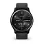 Смарт-годинник Garmin Vivomove Sport Black Case and S. Band w. Slate Accents (010-02566-00) - мініатюра 2