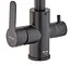 Змішувач для кухні Mixxus DAX-021-G Black з виходом для питнох води (MI6078) - мініатюра 2