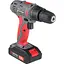 Дриль-шуруповерт Intertool DT-0315 18 V 1.5Ah [89137] - мініатюра 1