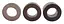Набор эрекционных колец You2Toys Ball Stretching Kit 3 шт. черный - миниатюра 3