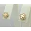 Золотые серьги-пуссеты Империя золота с фианитами. СП1167И - миниатюра 2
