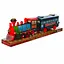 Детский инерционный паровоз Classic Train голубой (836) - миниатюра 1