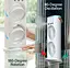 Портативный вентилятор Voltronic T1818, увлажнение, подсветка, Air Cooler Fan White - миниатюра 4