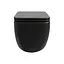 Унитаз подвесной Qtap Gemini безободковый с сиденьем Soft-close QT2533076EUQMB, Черный матовый - миниатюра 5