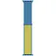 Ремешок Nylon для Apple Watch 42(ser.1-3)/44/45/46/49mm Blue / Yellow - миниатюра 1