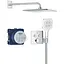 Душова система прихованого монтажу термостатична Grohe QuickFix Precision Smartcontrol Cube 34876000, Хром - мініатюра 1