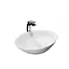 Умивальник Rea Hana slim накладний білий REA-U1951, Білий - мініатюра 1