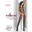 Бодистокинг Passion BS059 комбинезон имитация чулок S/M/L black - миниатюра 7