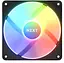 Вентилятор NZXT NZXT, F140RGB Core - 140mm - Hub-mounted RGB Fans-Single (Black) (RF-C14SF-B1) - мініатюра 1