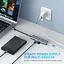 USB-хаб Ugreen 4-in-1 USB Type-C to 4xUSB 3.0 HUB тонкий 15 см Black (CM219) - мініатюра 4