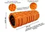 Масажний ролик EasyFit Solid Roller v.1.1s 33 см помаранчевий (EF-2050-Or) - мініатюра 2