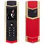 Телефон H-Mobile V1 Hope V1 red-gold Vertu design - мініатюра 1