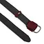 Ремінь жіночий замшевий JK-2548 бордовий з темною пряжкою (100 см) - мініатюра 4