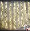 Гирлянда-штора с листьями плюща SunLamp 3×1 м, 100 LED, USB, с пультом - миниатюра 2