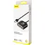 USB-Хаб Baseus Square Round USB to USB 3.0 + 3USB 2.0 (1m) black (CAHUB-AY01) - мініатюра 3