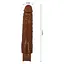 Вібратор Pretty Love Soren Realistic, 25.2 см (коричневий) - мініатюра 8