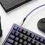 Кабель Keychron USB-A/USB-C USB-C заряджання/синхронізації Keychron, 1м, Type-C, Double-Sleeved Geek, фіолетовий (CAB23_KEYCHRON) - мініатюра 2