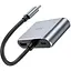 Usb-C Хаб адаптер разветвитель Hoco HB30 to HDMI VGA Usb PD - миниатюра 1