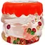 В'язка маса слайм Danko Toys Crystal Slime CS-01-01U з намистинками помаранчева - мініатюра 1
