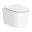 Унитаз подвесной Imprese Jess Rimless белый с сидением Soft Close i11330 - миниатюра 1