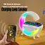 Настольная смарт лампа-ночник RGB 3 в 1 Rainbow Light-Wireless Charger-Speaker - миниатюра 8