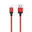Кабель Hoco Type-C X14 красный 1 метр - миниатюра 1