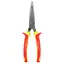 Плоскогубці електрика Stanley MaxSteel VDE 1000V із зігнутими губками ізольовані 200 мм (0-84-008) - мініатюра 2