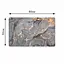 Суперпоглощающий Диатомитовый Коврик Aquarius для ванной 50 х 80 см Серый Мрамор - миниатюра 2