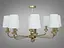 Изысканная, элитная современная люстра с абажурами на 8 рожков в классическом стиле. - миниатюра 2