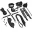 Набор Art of Sex - BDSM Set Leather, 10 предметов, натуральная кожа, Черный - миниатюра 1