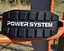 Пояс для тяжелой атлетики Power System PS-3230 Black/Yellow размер M - миниатюра 3